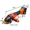 71221961000  FEIN Protago CCG 18-115-12 PD-SEC AS Cordless Angle 115mm 18V Angle Grinder, with Paddle Switch (Bare Unit)